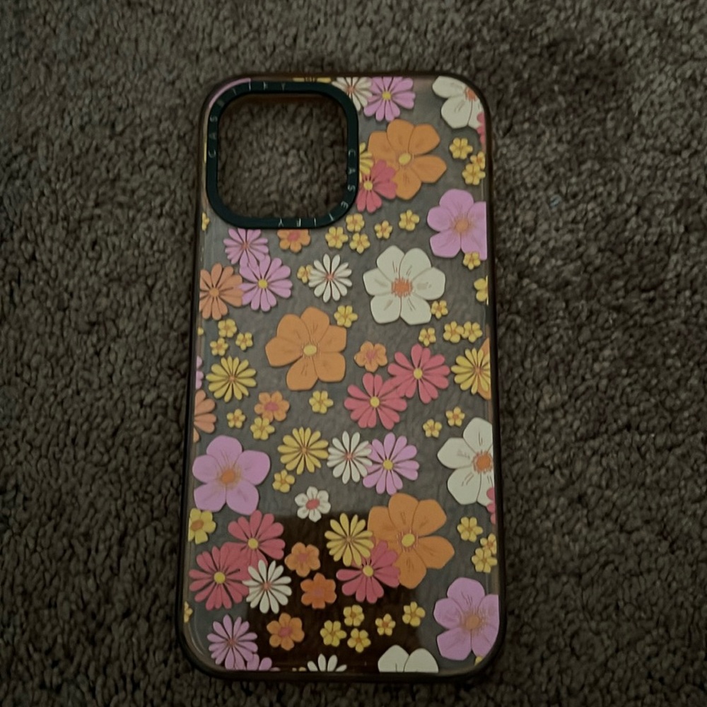 Casetify phone case- floral